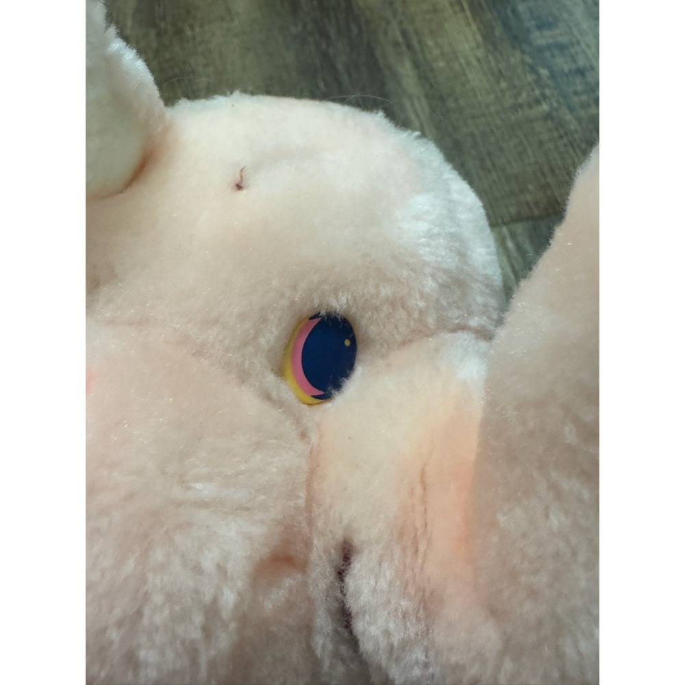 Vintage 1984 Kenner Care Bears Cousins Lotsa Heart Elephant Plush Pink 13" Tag - Picture 10 of 12